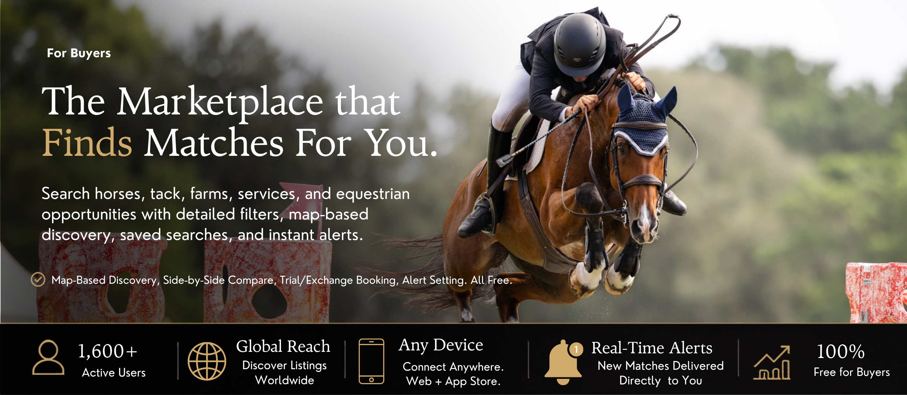 For Buyers — The Marketplace that Finds Matches For You