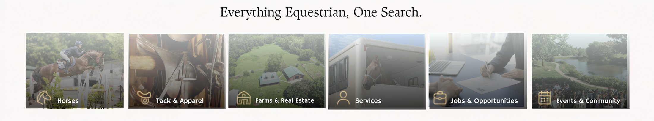 Everything Equestrian, One Search